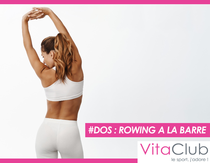 rowing barre buste penche muscler son dos