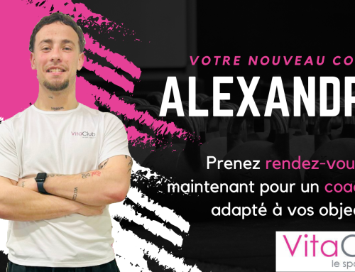 Bienvenue à Alexandre, votre nouveau coach sportif chez VitaClub !