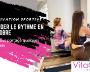 Personnes s’entraînant dans une salle de sport à Nice pour garder leur motivation en octobre.
